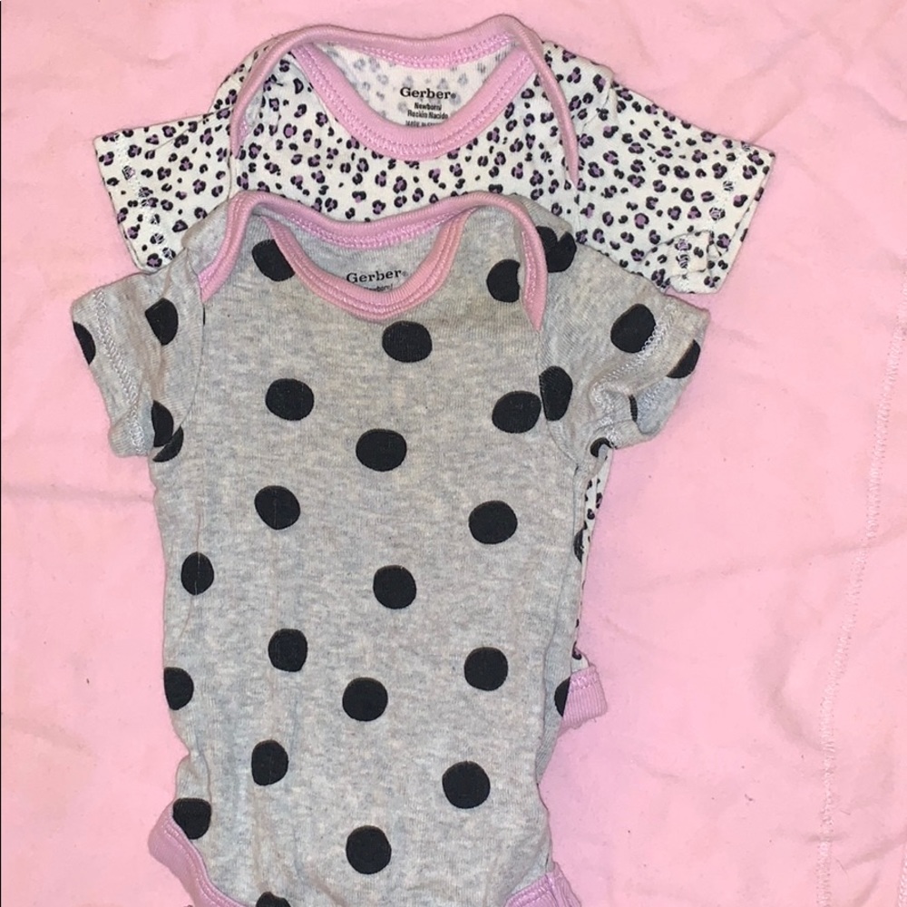 Two Gerber onesies